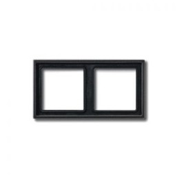 AL2982AN Рамка LS 990 Лакированный алюминий 2-постовая Jung