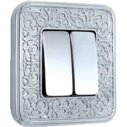 FD01371CB Рамка Emporio Хром 1-постовая Fede