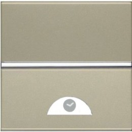 N2262 CV Механизм электронного выключателя с таймером 9 сек - 240 сек, 1000 Вт, 2-модульный, серия Zenit, цвет шампань, ABB