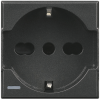 HS4140/16 Axolute Розетка 2К+З, 10 и16 А с защищенными контактами Bticino