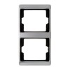 13240004 Рамка Arsys Нержавеющая сталь 2-постовая вертикальная Berker