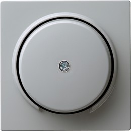 027442 Накладка для ввода и подключения удлинительного провода к вставке клеммной соединительной розетки Серый Gira S-color