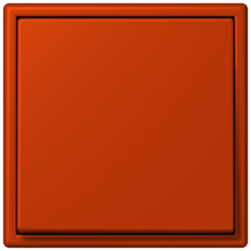 LC9814320A Рамка Les Couleurs Le Corbusier Красный 1-постовая Jung