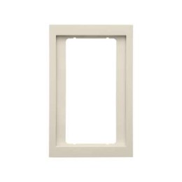 13097009 Рамка с большим вырезом K.1 Полярная белизна с блеском 2-постовая Berker
