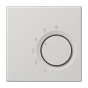 LSTR236PLLG LS 990 Светло-серый Накладка термостата комнатного(мех TR236U,TR246U)  Jung LS серия