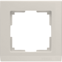 WL04-Frame-01-ivory Рамка на 1 пост (слоновая кость) Stark Werkel a028941