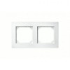 MTN515219 Рамка M-Plan Белый 2-постовая Merten