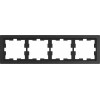 MTN4040-6547 Рамка D-Life Базальт 4-постовая Merten