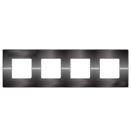 FD04404CB Декоративная вставка Belle Epoque Metal Bright chrome 4-постовая Fede