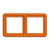 CD582O Рамка CD 500 Оранжевый 2-постовая Jung