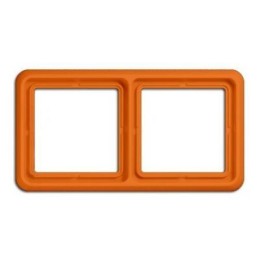 CD582O Рамка CD 500 Оранжевый 2-постовая Jung