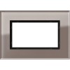 1001122 Рамка Esprit Дымчатое стекло 1,5-постовая Gira