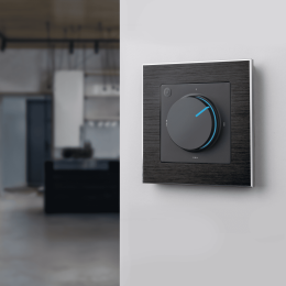 W0011708 Рамка на 1 пост (черный алюминий) Aluminium Werkel a050949 a050949