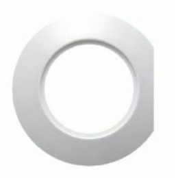 138149 Оконечная Рамка Serie 1930 Полярная белизна с блеском 1-постовая Berker