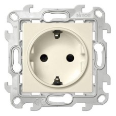 2450432-031 Розетка 2К+З Schuko со штор, сл кость Simon 24 2450432-031 Розетка 2К+З Schuko со штор, сл кость Simon 24