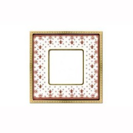 FD01471MACB Рамка Belle Epoque Porcelain Коричневый / Хром 1-постовая Fede