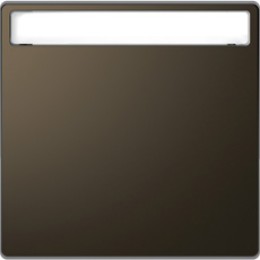 MTN3360-6052 D-life клавиша 1-ная с полем для надписи, мокко Merten