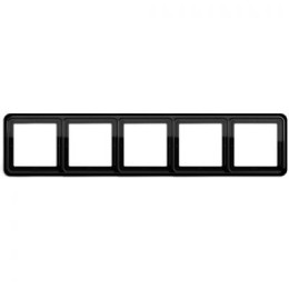 CD584SW Рамка CD 500 Черный 4-постовая Jung
