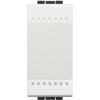 N4001N LivingLight Выключатель с винтовыми клеммами, размер 1 модуль Bticino
