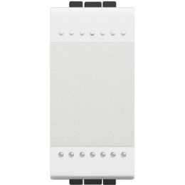 N4001N LivingLight Выключатель с винтовыми клеммами, размер 1 модуль Bticino