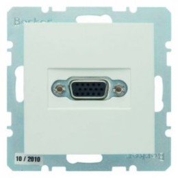 3315408989 BMO VGA S1 цвет: полярная белезна Berker