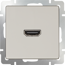 WL03-60-11 Розетка HDMI (слоновая кость) Antik Werkel a036555