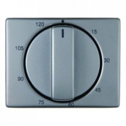 16350104 Центральная панель с регулировкой для механических таймеров цвет: нержавеющая сталь Arsys Berker