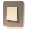NU280227 Рамка Unica Studio Color Песочный / Бежевый 1-постовая Schneider Electric