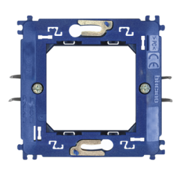 LN4702G LivingLight Суппорт пластиковый на 2 модуля на захватах Bticino