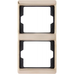 13230007 Рамка Arsys Медь 2-постовая вертикальная Berker