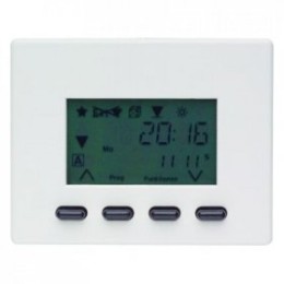 17740069 Tаймер RolloTec "Комфорт" с дисплеем цвет: полярная белизна, с блеском Arsys Berker