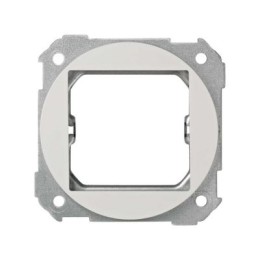 88088-30 Адаптер на коннекторы для телефонных сетей и информационных соединений, Simon 88, белый