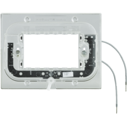 HA4703X Axolute Суппорт с подсветкой (на винтах) для рамок прямоугольной формы, на 3 модуля Bticino