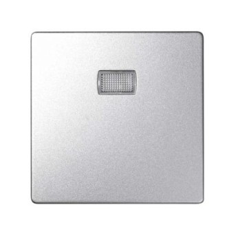 82013-93 Клавиша для кнопочного выключателя с подсветкой под пиктограммы, S82 Detail алюминий Simon