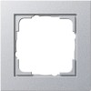 021125 Рамка E2 Алюминий 1-постовая Gira