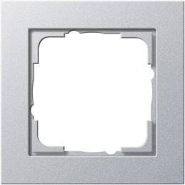 021125 Рамка E2 Алюминий 1-постовая Gira