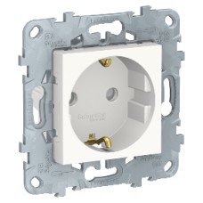 NU503718 Розетка с заземлением, со шторками, винт. зажим, 16 А, 250 В, Белый Schneider Electric NU503718 Розетка с заземлением, со шторками, винт. зажим, 16 А, 250 В, Белый Schneider Electric
