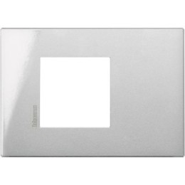 HW4819HC Рамка Axolute Air Алюминий 2 модуля Bticino