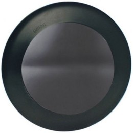 88610-38 Рамка декоративная, 1 пост, круг в круге, Simon 88, графит