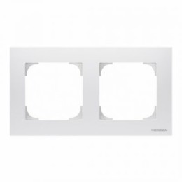 8572 BL Рамка Sky белый 2-постовая ABB 2CLA857200A1101