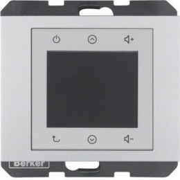 28847003 RADIO TOUCH, K.5, цвет: алюминиевый Berker