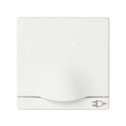 82090-30 Накладка с крышкой с защитными шторками для двухполюсной розетки с заземляющим контактом, S82, S82N, Simon