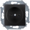 1591444-038 Розетка без заземления со шторками, 16А 250В, винтовой зажим, графит Simon 15