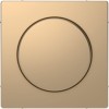 MTN5250-6051 D-life центральная накладка с поворотной рукояткой для диммера, шампань Merten