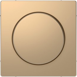 MTN5250-6051 D-life центральная накладка с поворотной рукояткой для диммера, шампань Merten