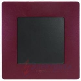672561 Рамка Etika Сливовый 1-постовая  Legrand