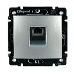 770141 Valena Розетка комп(RJ45) 1-ая 5 кат ISDN 300MHz 8конт Legrand