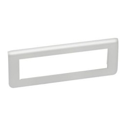 079318 Рамка Mosaic Алюминий 8-модульная Legrand