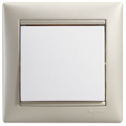 770471 Рамка Valena Жемчуг 1-постовая Legrand