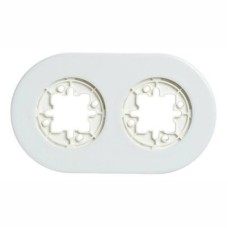 33802172 Рамка DO White porcelaine 2-постовая Fontini 33802172 Рамка DO White porcelaine 2-постовая Fontini
